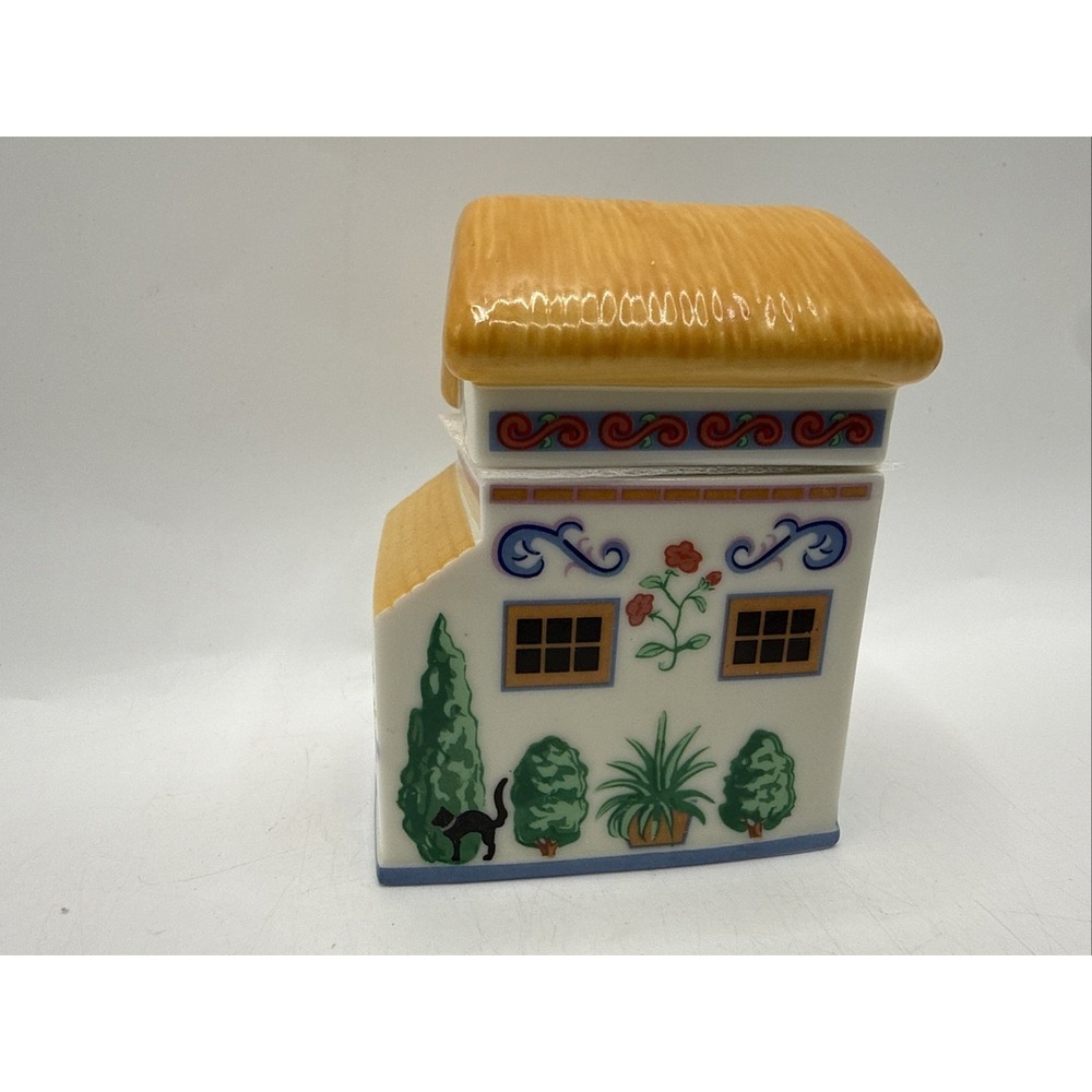 Lenox CANTERBURY CROSSING Spice Village Jar BAYLEAF No Chips - Picture 4 of 10